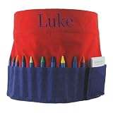 Doodlebugz Crayola Crayon Apron Red and Blue