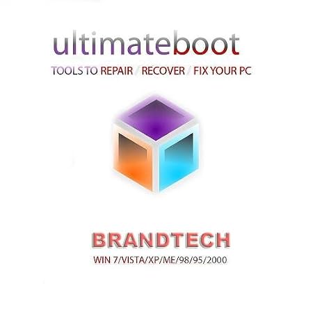 Ultimate Boot CD / Disc Ultimate Repair Recovery Fix DOS Windows 7 XP Vista 98 95 New 2011 Disk