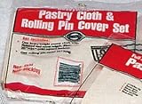 Norpro 3093 Pastry Cloth And Rolling Pin Cover Set