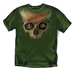 Baseball Skull N Bones T-Shirt