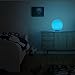 Multicolour Mood Light,Color Changing Ball light,Color Night lamp,LED eye Lamp,Perfect for Babies,Infants,Children,Women and Remote Control LED Night lamp