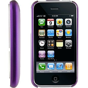 Seidio Innocase Snap for iPhone 3G & 3GS, Purple Amethyst