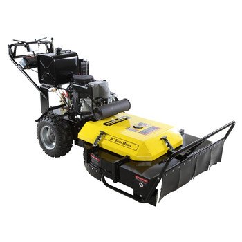 Stanley 36BS 20 HP Kawasaki V-Twin FS600V Commercial Walk Behind Brush Lawn Mower with V Bar Ez Hydro, 36-Inch