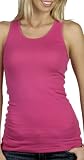 Ladies' Sheer Rib Longer Length Racerback Tank