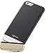 iPhone 6S Case, VENA [iSlide] Dock-Friendly Ultra Slim Fit Hard PolyCarbonate Case for Apple iPhone 6S (2015) / iPhone 6 (2014) - Black / Champagne Gold