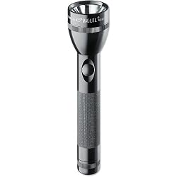 MAGLITE S2C016 2-C Battery Flashlight, Black