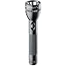 MAGLITE S2C016 Black C Cell Flashlight, 2-C