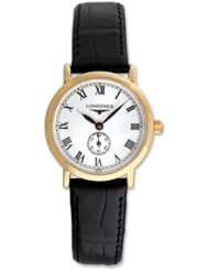 Longines Flagship Heritage 18kt Rose Gold Womens Luxury Strap Watch L4.291.8.21.2