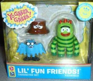 Yo Gabba Gabba Lil Fun Friends Brobee Character Pvc Figure Pack Picture