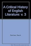 A critical history of English literature