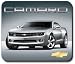 Decorative Mouse Pad Silver Camaro Car