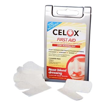 Set A Shopping Price Drop Alert For CELOX Nosebleed Dressing, 5-Pads