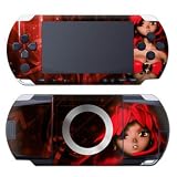 Ghost In The Game (Red) Design Decorative Protector Skin Decal Sticker for PSP