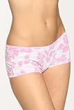 Underglam White Pink Flower Boy Short L