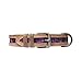 Hide & Drink, Rustic Mayan Dog Collar Handmade :: Tropical Purple Medium
