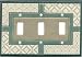 KIMONO Grey Decorative Light Switchplates, Outlet Covers, Rocker, GFCI Switch plates Image