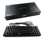 Noppoo Choc Mini Cherry Mx-Blue [Black Pom] [Ansi - US International] NKRO