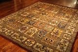 MANUFACTURERS CLOSEOUT! Safavieh Classic CL386A Bakhtiari Multi Area Rug, 6 Round
