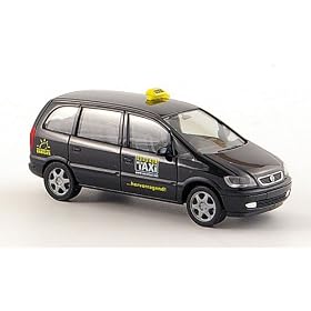 Opel Zafira, Taxi Hannover, Model Car, Miniature d�j� mont�e, Herpa 1:87