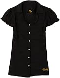 Dereon Girls 7-16 Luella Pin Tuck Top