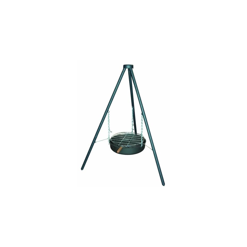 Eastman Outdoors 90052 Cyclops Portable Tripod Fire Pit Grill On