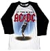 AC/DC Anguls 82 Baseball Style Men's White T-shirt