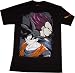 Dragon Ball Z: Goku Versus Vegeta Black T Shirt Image