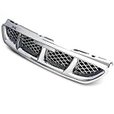 1998-2000 Honda Accord 2DR Coupe Front Mesh Grill Chrome by RS Type