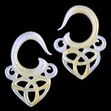 Celtic Knot Shell Plug - 6g