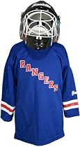 New York Rangers Youth NHL Hockey Uniform (Helmet and Jersey) Medium