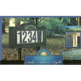 Moonrays Solar Address Light