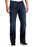 7 For All Mankind Men’s Austyn Relaxed Straight Leg Jean in Dark Ocean