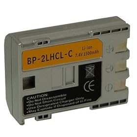 Digital Concepts BP 2LHCL 1500 MAH Replacement Battery for Canon NB 2L NB 2LH