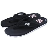 Reebok New York Giants Black Summertime Flip Flops