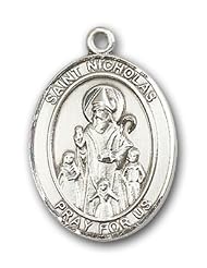Sterling Silver St. Nicholas Medal