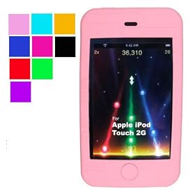Silicone Skin for Apple Ipod Touch 3rd Generation Ipod Touch 8GB 32GB 64GB (Many Color Available)