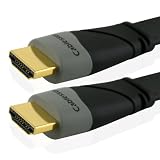 Premium 5m / 5 metres Flat High Speed HDMI Cable with Ethernet (1.4 / 1.4a, 3D Ready and Ethernet)di Cablesson