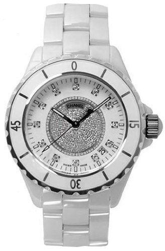 Chanel J12 White Ceramic Unisex Watch H1759 Chanel J12 White Ceramic Unisex Watch H1759