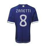 adidas Javier Zanetti Argentina Away Replica Soccer Jersey 10/11