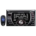 JVC KW-XG500 Double DIN In-Dash CD Receiver with Front AUX Input J-Bus Expandable (Black)