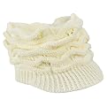 Threads&reg; Knit Hat with Visor - Ivory