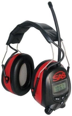 6108 Digital Earmuff Hearing Protection with AM/FM Radio and MP-3 New