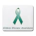 Kidney Disease Awareness Ribbon Mouse Pad
