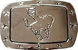 COWBOY Metal Belt Buckle that Can Swivel to Read "Save a Horse Ride a Cowboy"