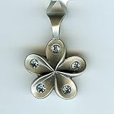 Bico Australia Jewelry, Petals Pendant – spiritual enlightenment, CR-4 Lt Blue