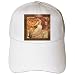 Vintage Halloween Lady holding Jack o Lantern - Adult Baseball Cap