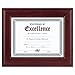 DAX? Executive Mahogany Document Frame FRAME,EXECUTIVE,8.5X11,MY (Pack of5)