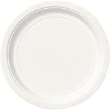 16 Count Dinner Plates, 8 5/8-Inch, Bright White
