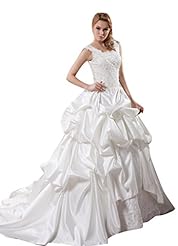 Satin/Taffeta Pleated Bridesmaid Dress 