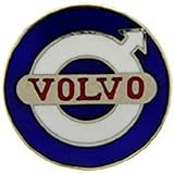 Volvo Logo Pin Blue 1